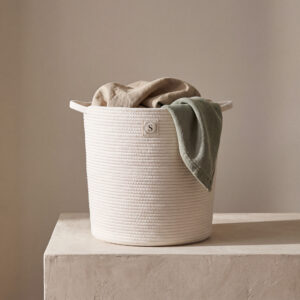 Cotton Rope Laundry Basket