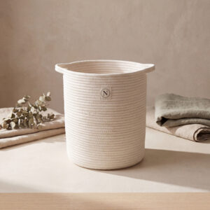 Cotton Rope Laundry Basket