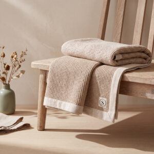 Cotton Waffle Throw