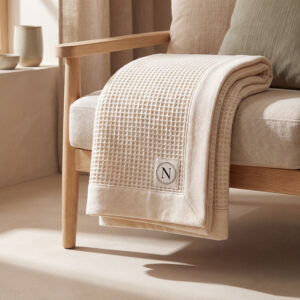 Cotton Waffle Throw