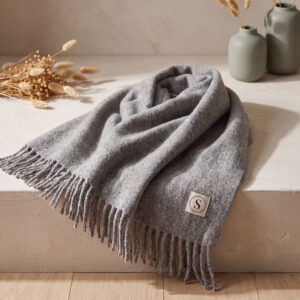 Wool Blend Throw