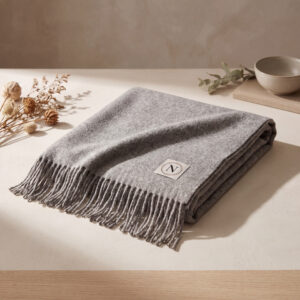 Wool Blend Throw